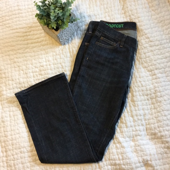 JCrew Factory 30S Bootcut Denim Pants - Picture 1 of 4